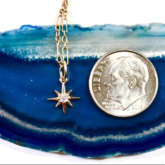 Star Necklace, Celestial, North Star, Polaris - Picture 5 of 10